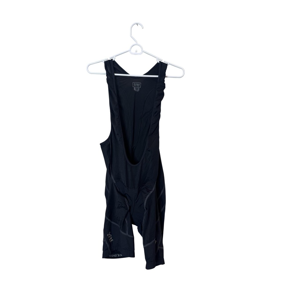 GORE BIKE WEAR Bib Leggings Mens Large Black Padded Cycling Chamois Road Bike